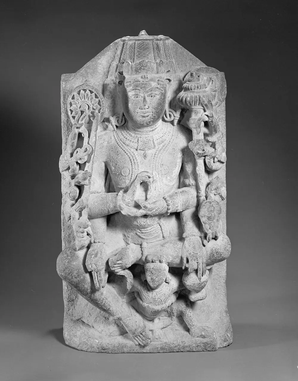 Vishvarupa Vishnu, Kashmir or Himachal, in the Los Angeles County Museum of Art collection.